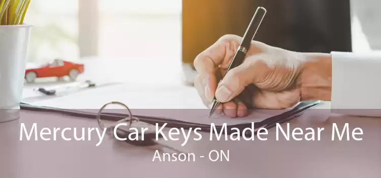 Mercury Car Keys Made Near Me Anson - ON