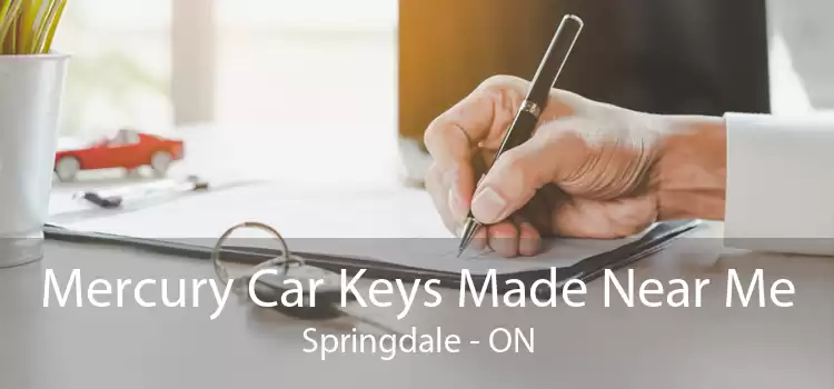 Mercury Car Keys Made Near Me Springdale - ON