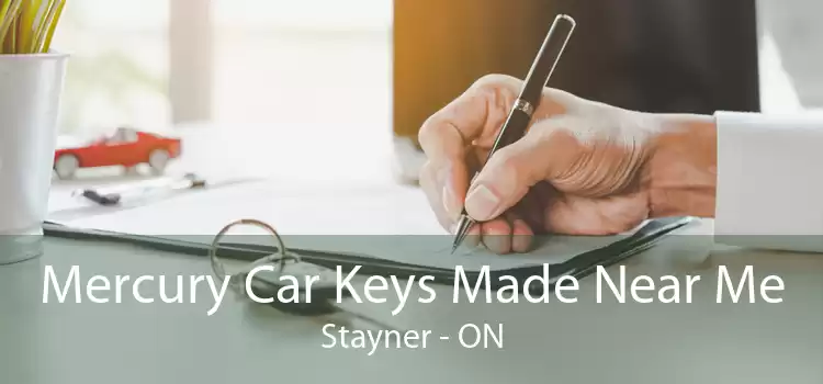 Mercury Car Keys Made Near Me Stayner - ON