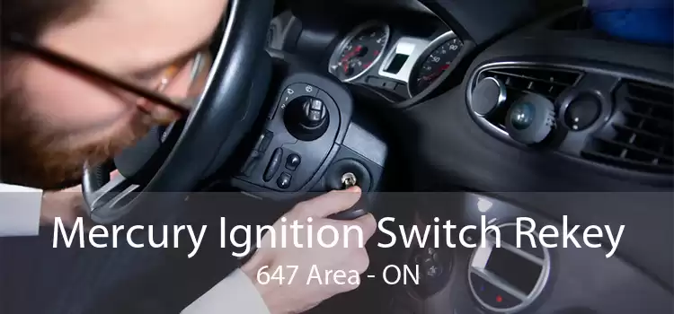 Mercury Ignition Switch Rekey 647 Area - ON