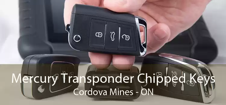 Mercury Transponder Chipped Keys Cordova Mines - ON