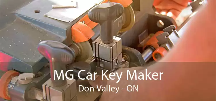 MG Car Key Maker Don Valley - ON
