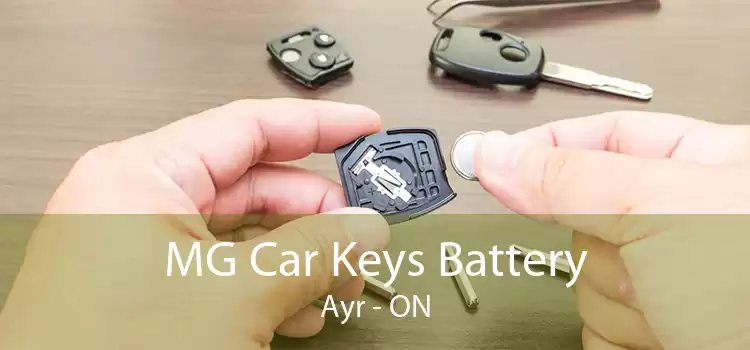 MG Car Keys Battery Ayr - ON