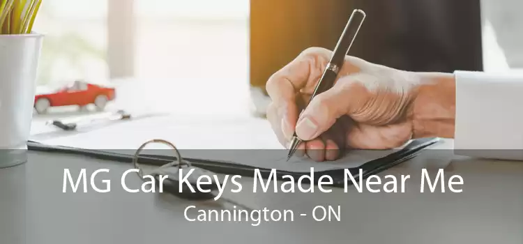 MG Car Keys Made Near Me Cannington - ON
