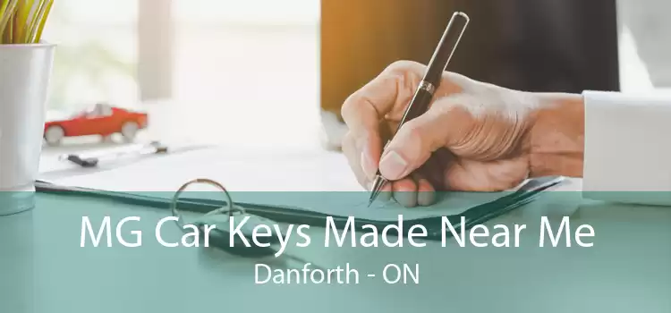 MG Car Keys Made Near Me Danforth - ON