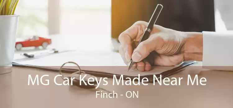 MG Car Keys Made Near Me Finch - ON