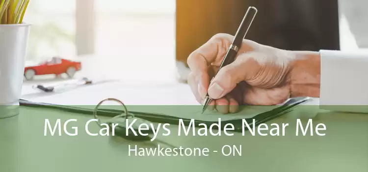MG Car Keys Made Near Me Hawkestone - ON