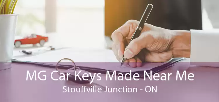 MG Car Keys Made Near Me Stouffville Junction - ON