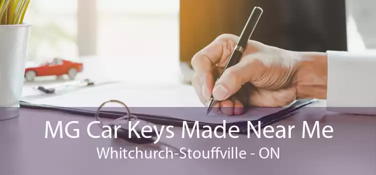 MG Car Keys Made Near Me Whitchurch-Stouffville - ON