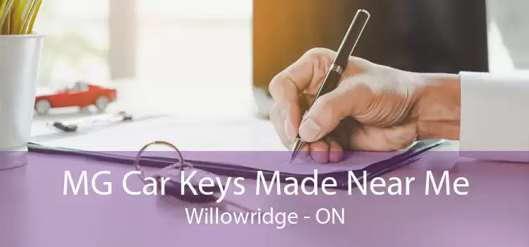 MG Car Keys Made Near Me Willowridge - ON
