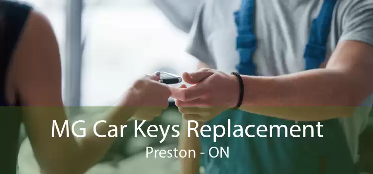 MG Car Keys Replacement Preston - ON