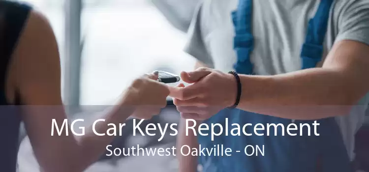 MG Car Keys Replacement Southwest Oakville - ON