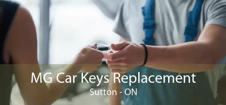 MG Car Keys Replacement Sutton - ON