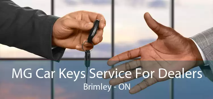 MG Car Keys Service For Dealers Brimley - ON