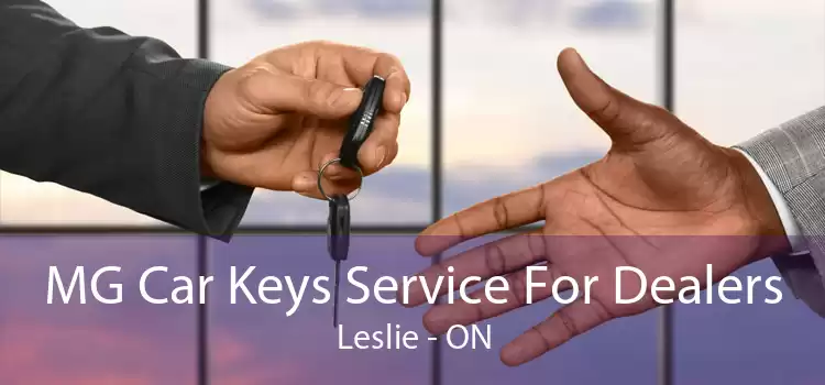 MG Car Keys Service For Dealers Leslie - ON