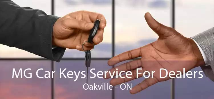 MG Car Keys Service For Dealers Oakville - ON