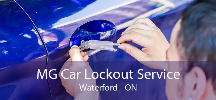 MG Car Lockout Service Waterford - ON