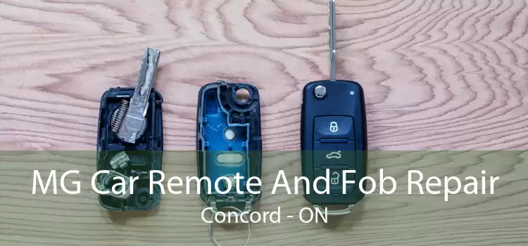 MG Car Remote And Fob Repair Concord - ON