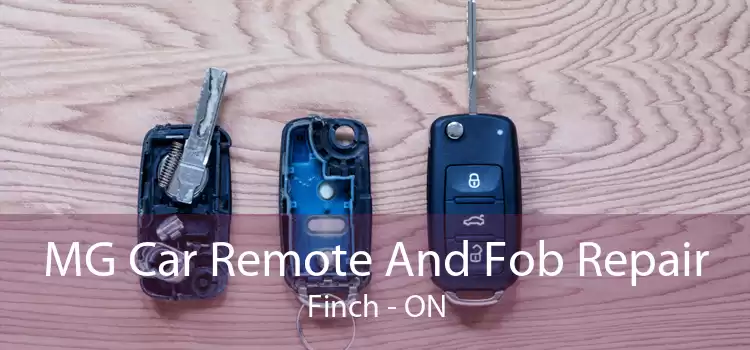 MG Car Remote And Fob Repair Finch - ON