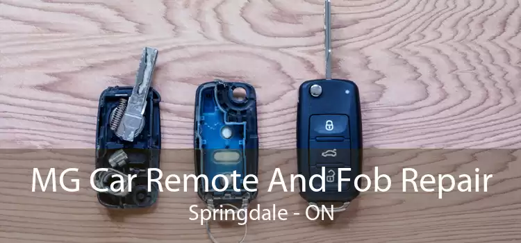 MG Car Remote And Fob Repair Springdale - ON