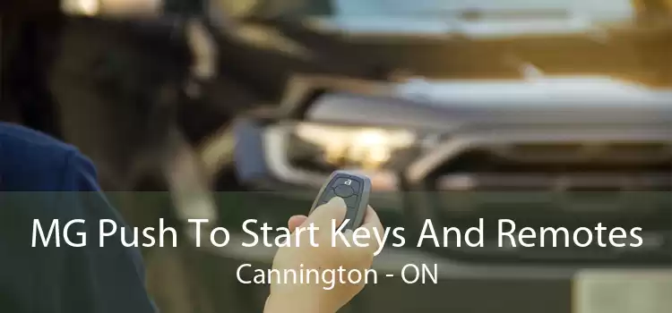 MG Push To Start Keys And Remotes Cannington - ON