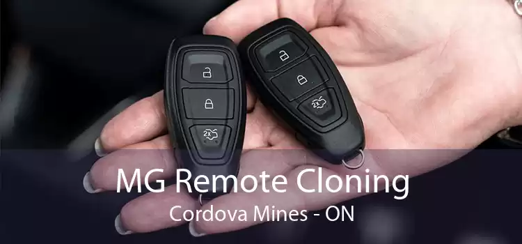 MG Remote Cloning Cordova Mines - ON