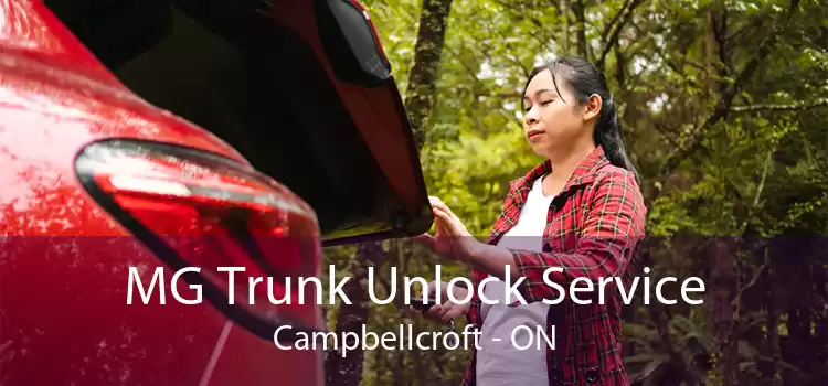 MG Trunk Unlock Service Campbellcroft - ON