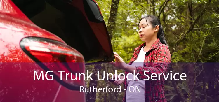 MG Trunk Unlock Service Rutherford - ON