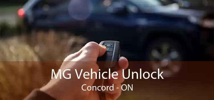 MG Vehicle Unlock Concord - ON