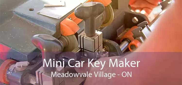 Mini Car Key Maker Meadowvale Village - ON