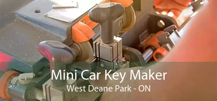 Mini Car Key Maker West Deane Park - ON
