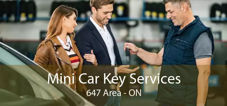 Mini Car Key Services 647 Area - ON