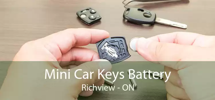 Mini Car Keys Battery Richview - ON