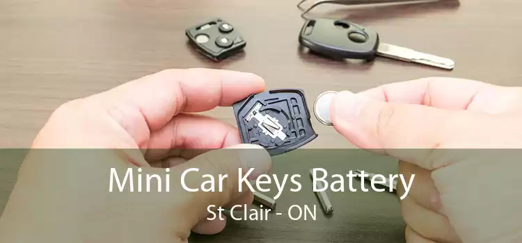 Mini Car Keys Battery St Clair - ON
