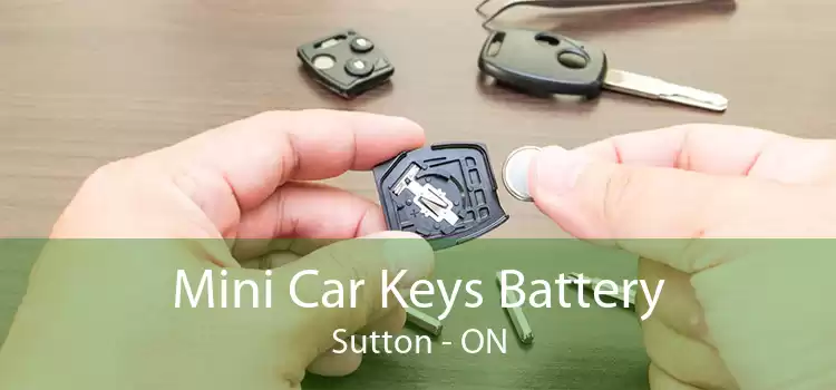 Mini Car Keys Battery Sutton - ON