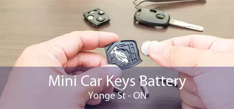 Mini Car Keys Battery Yonge St - ON