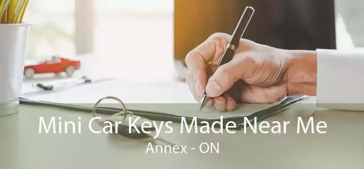 Mini Car Keys Made Near Me Annex - ON