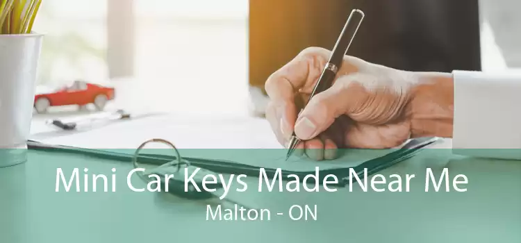 Mini Car Keys Made Near Me Malton - ON