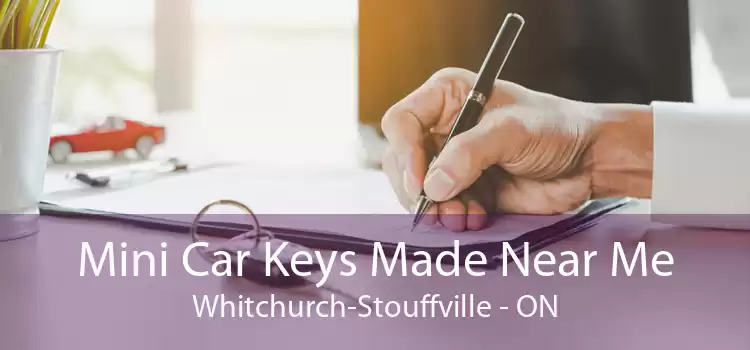 Mini Car Keys Made Near Me Whitchurch-Stouffville - ON