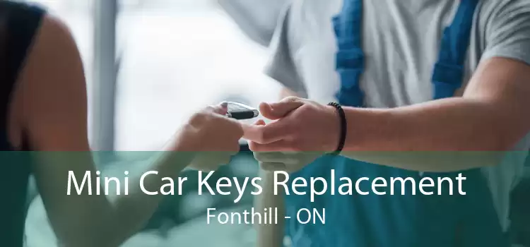 Mini Car Keys Replacement Fonthill - ON