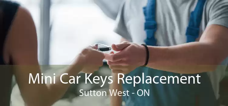 Mini Car Keys Replacement Sutton West - ON