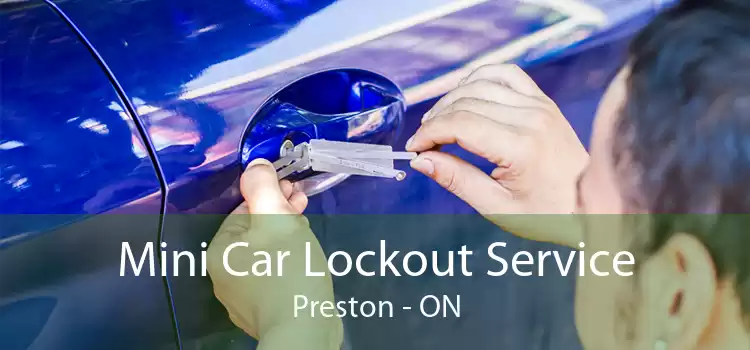 Mini Car Lockout Service Preston - ON