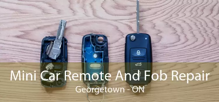 Mini Car Remote And Fob Repair Georgetown - ON