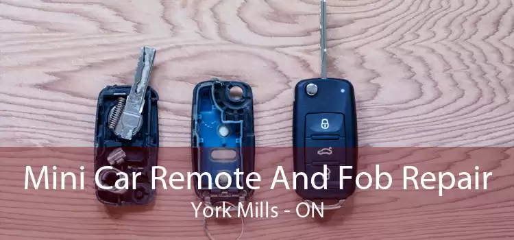 Mini Car Remote And Fob Repair York Mills - ON