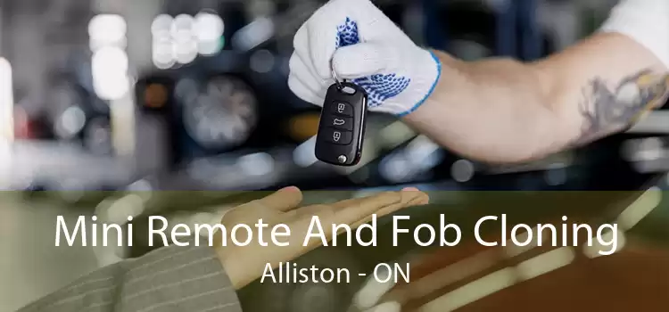 Mini Remote And Fob Cloning Alliston - ON