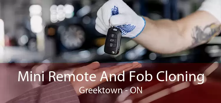 Mini Remote And Fob Cloning Greektown - ON