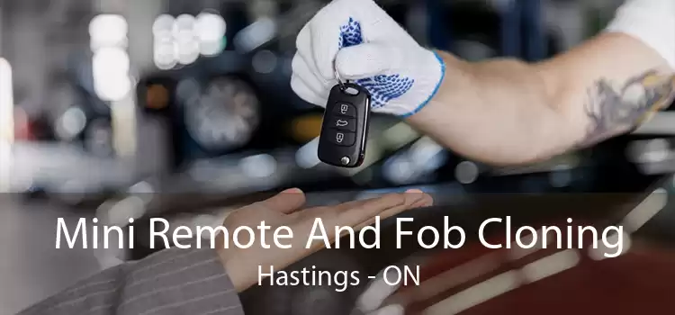 Mini Remote And Fob Cloning Hastings - ON