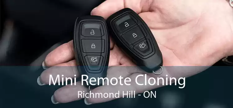 Mini Remote Cloning Richmond Hill - ON