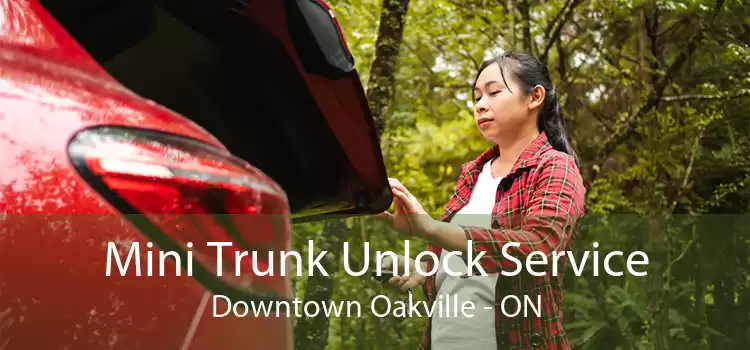 Mini Trunk Unlock Service Downtown Oakville - ON