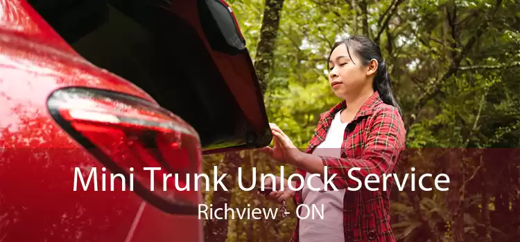 Mini Trunk Unlock Service Richview - ON